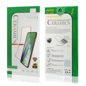 APPLE iPhone 13 Mini - TEMPERED GLASS 9H Hardness 0,3mm 9D ΜΑΥΡΟ Full Glue