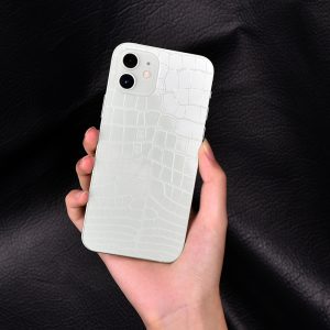 DEVIA Intelligent Crocodile grain back Film (1pcs) TH-DW02 for Mobile Phone White
