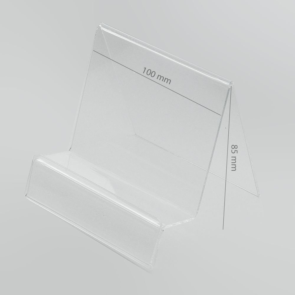 Mobile / Tablet Holder 10cm x 8,5cm with Place for Price