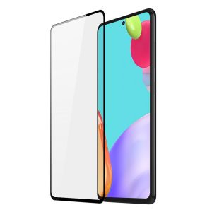 SAMSUNG Galaxy A52 / A52 5G / A52s - TEMPERED GLASS 9H Hardness 0,3mm 5D ΜΑΥΡΟ FULL GLUE