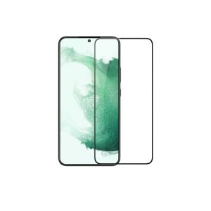 SAMSUNG G991F Galaxy S21 - TEMPERED GLASS 9H Hardness 0,3mm 5D FULL GLUE ΜΑΥΡΟ