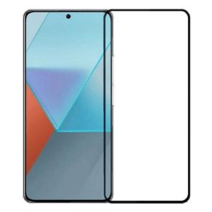 XIAOMI Redmi Note 9T  - TEMPERED GLASS 9H Hardness 0,3mm 5D ΜΑΥΡΟ FULL GLUE