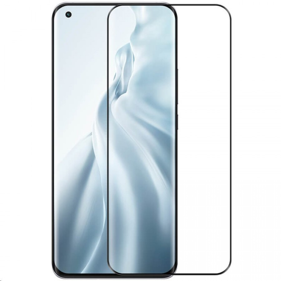 XIAOMI Poco F3 / Mi 11i - TEMPERED GLASS 9H Hardness 0,3mm 5D ΜΑΥΡΟ FULL GLUE