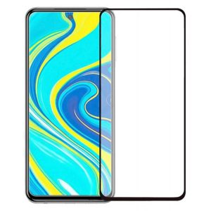 XIAOMI Redmi Note 9 - TEMPERED GLASS 9H Hardness 0,3mm 5D ΜΑΥΡΟ FULL GLUE